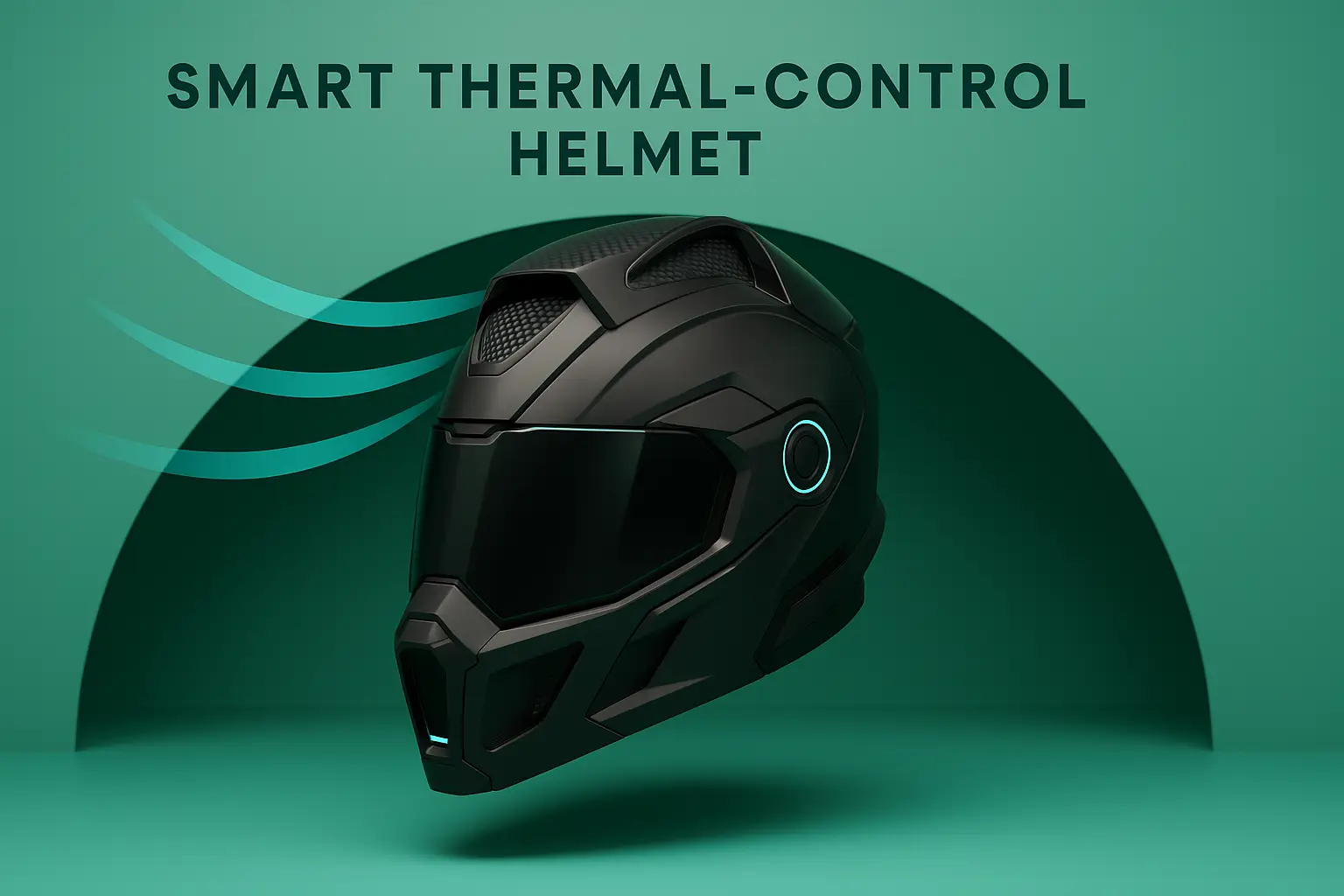 Smart Thermal-Control Helmet - Cooling Helmets and Heated Minds